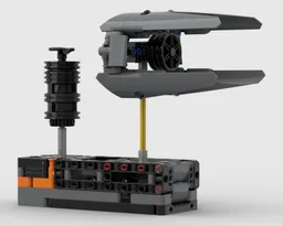 Controllable TIE Interceptor + Stand