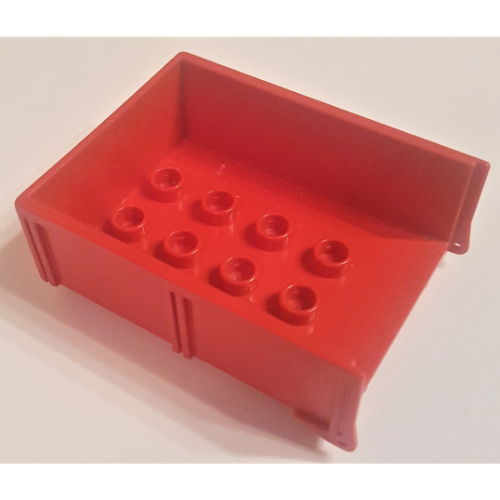 Lego Duplo Wagon Dump Body / Red