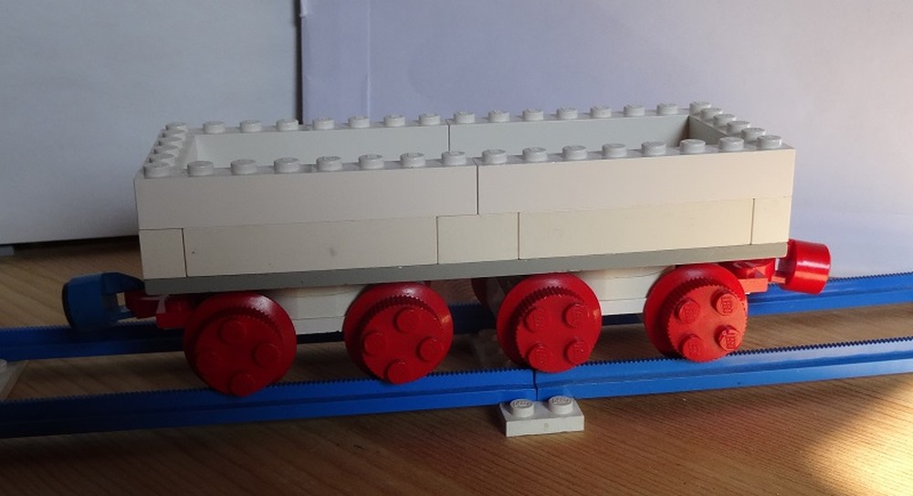 Lego Open wagon 4axled