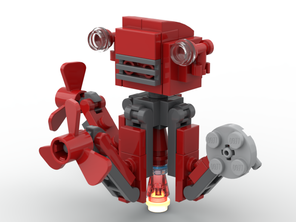 Lego Fallout Nuka Cola Mr Frothy