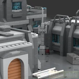 Modular Coruscant defense grounds