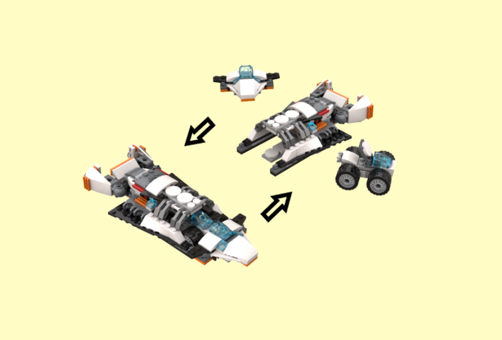 Lego 31034 - Spider Scoutship