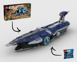 Malevolence Alternate Build Using Sets 75435 and 30708