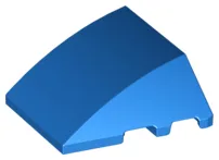 Brick Wedged, Curved 4 x 3 No Studs [Plain]