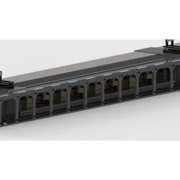 Basement for moduars: with underground line 3