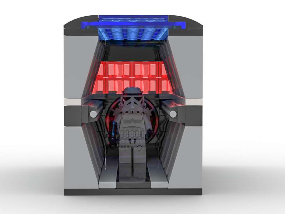 Lego Imperial spaceship corridor