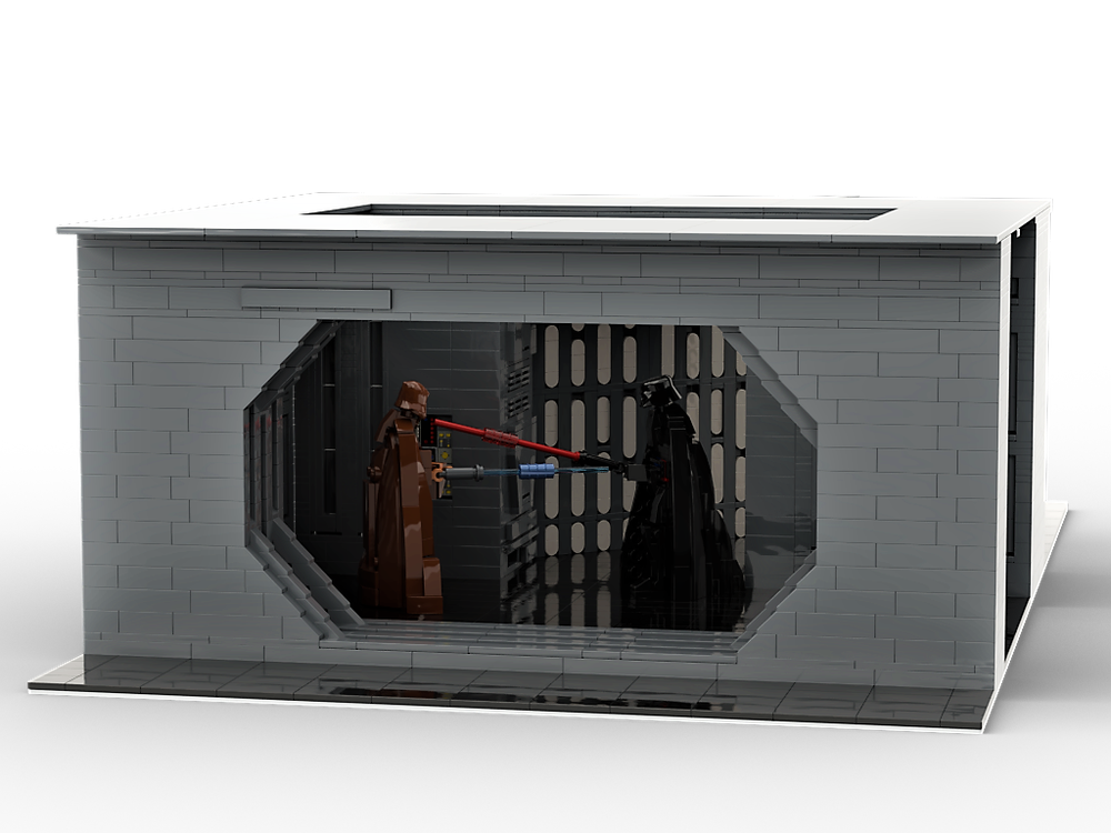 Lego ObiWan Vader Duel Scene