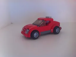 Small Red Sports Car