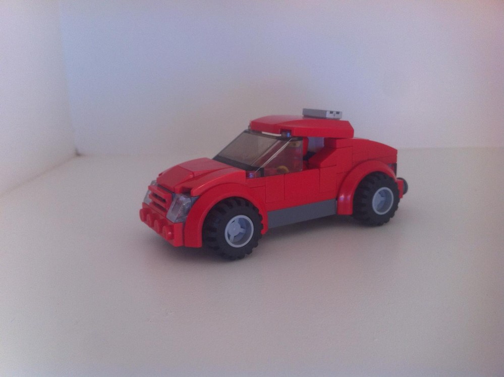 Lego Small Red Sports Car