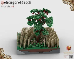 A8 Castle Hohengeroldseck - Apple tree & grain field (Landscape Expansaion 1)