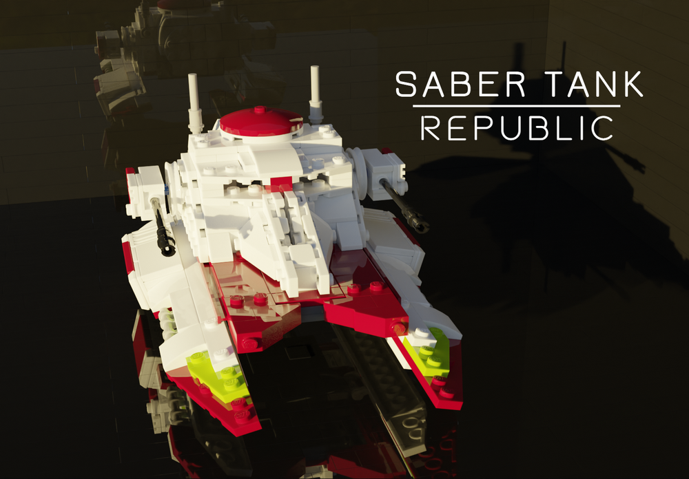 Lego Republic Saber Tank