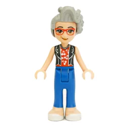 Dottie - Black Jacket, Blue Trousers