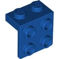 Bracket 1 x 2 - 2 x 2 / Royal Blue
