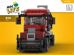 Mack cement truck