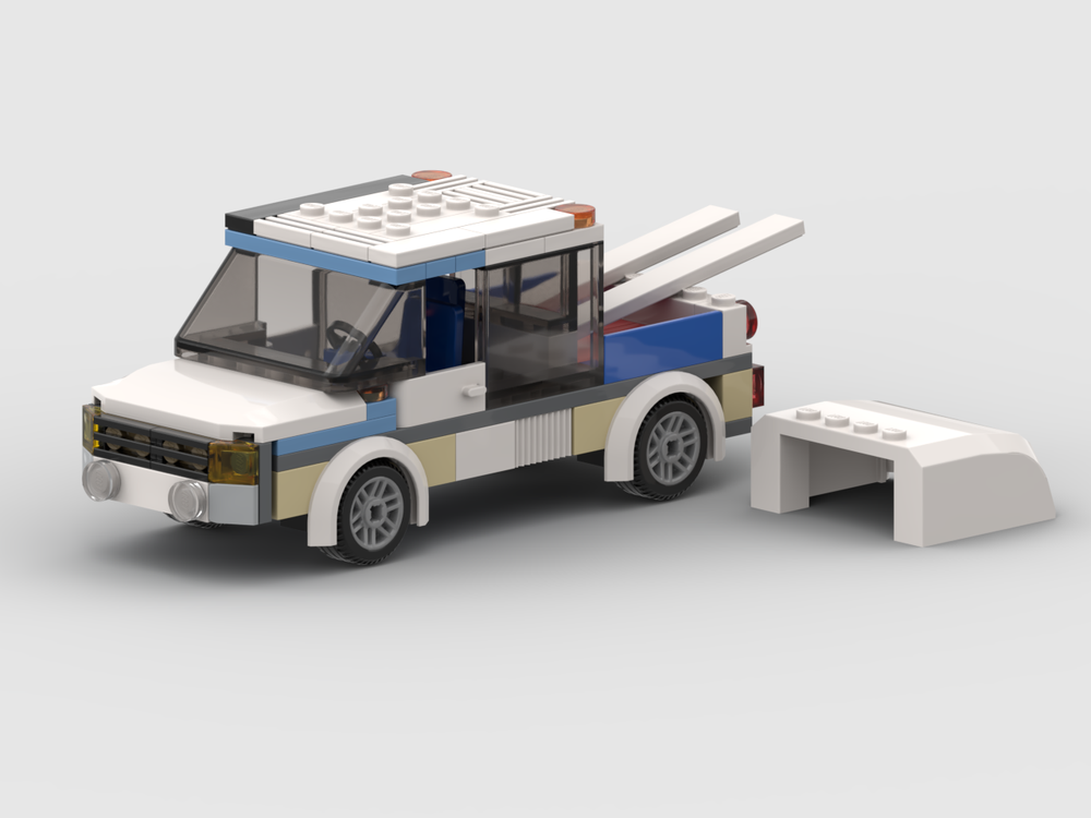 Lego Pickup with cover