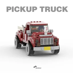 pickup truck 8wide Speed Champions