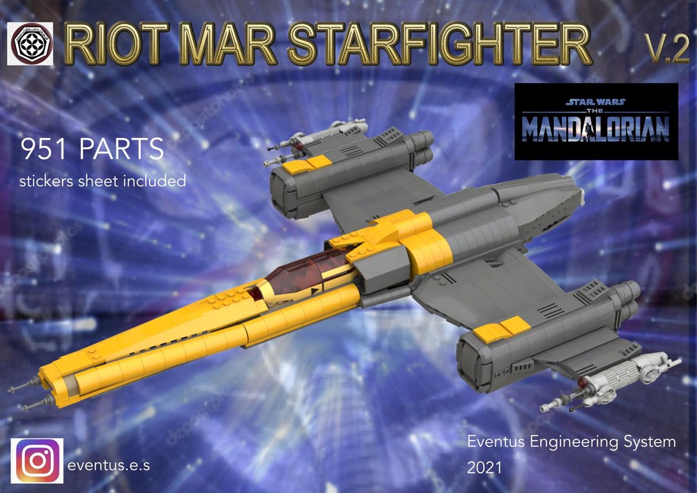 Lego RIOT MAR STARFIGHTER (v.2)