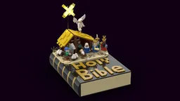 The Holy Bilbe Nativity Scene
