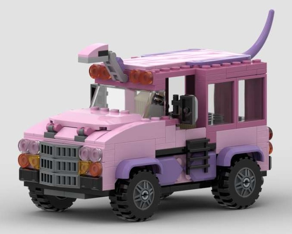 Lego Compsognathid car