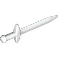Weapon Sword / Greatsword Pointed with Thick Crossguard / White