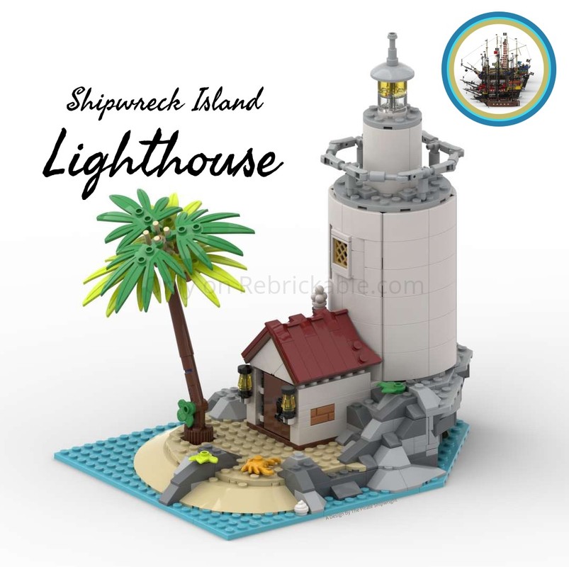 Lego Shipwreck Island Lighthouse