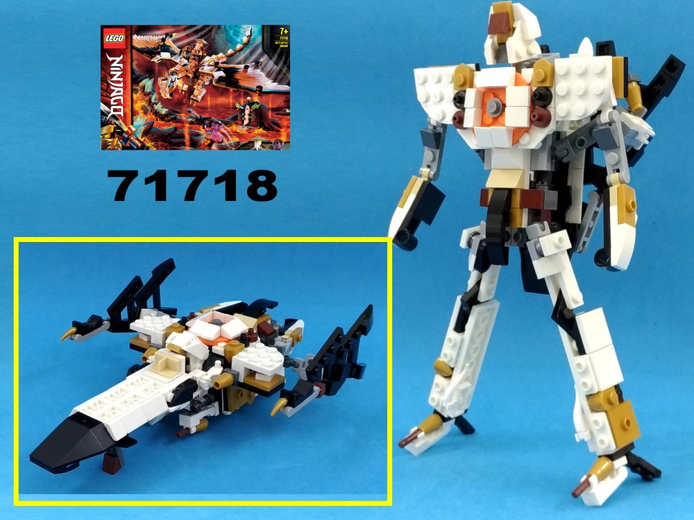 Lego Transformer Vector Prime from LEGO Ninjago 71718: Wu's Battle Dragon