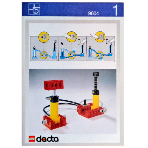 Lego Activity Booklet 1 - Inventory and Set-up Card - Set 9604 / [No Color/Any Color]