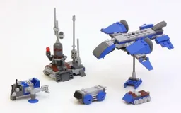 Research Colony and Dropship