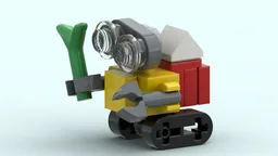 WALL-E Minifig Scale