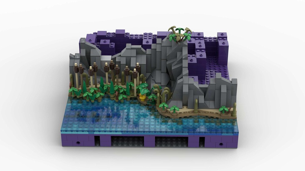 Lego B2 - Shore for my medieval castle