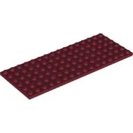 Plate 6 x 16 / Dark Red
