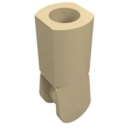 Bar Holder with Hole and Bar Handle / Tan