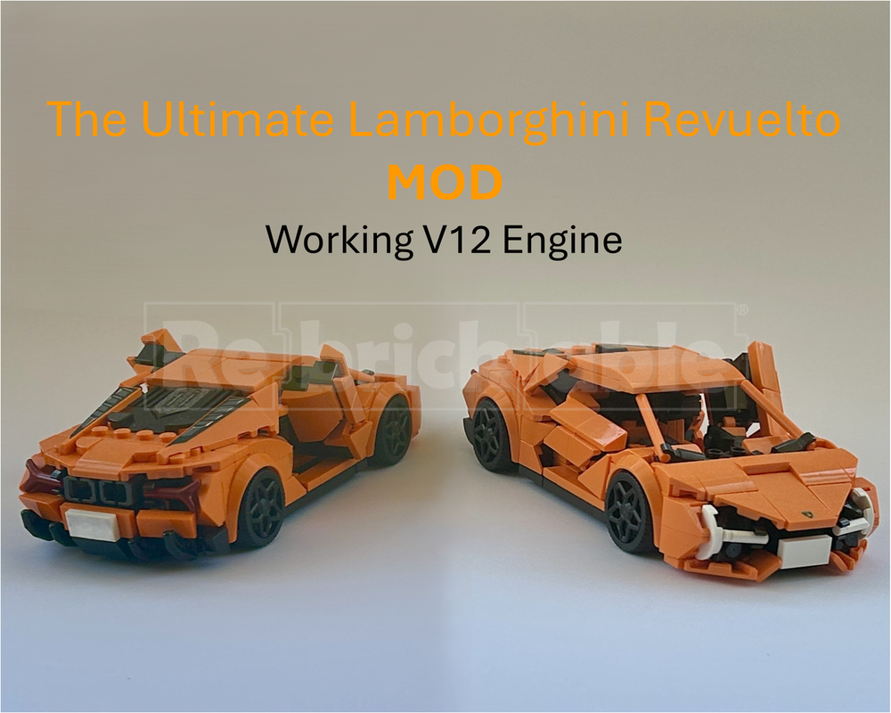 Lego The Ultimate Lamborghini Revuelto MOD