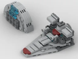 30708 Imperial Star-Destroyer and Surface Shield Generator (SW Alternate Build)