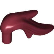 Headwear Accessory Plume / Feather / Ponytail / Dark Red