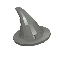 Hat, Wizard, Slightly Textured [New Version] / Dark Bluish Gray