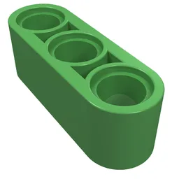 Technic Beam 1 x 3 Thick / Bright Green
