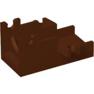 Launcher Base, Weapon Cannon Base 2 x 4 / Reddish Brown