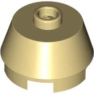 Brick Round 2 x 2 Truncated Cone / Tan