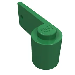 Door 1 x 3 x 1 Left / Green