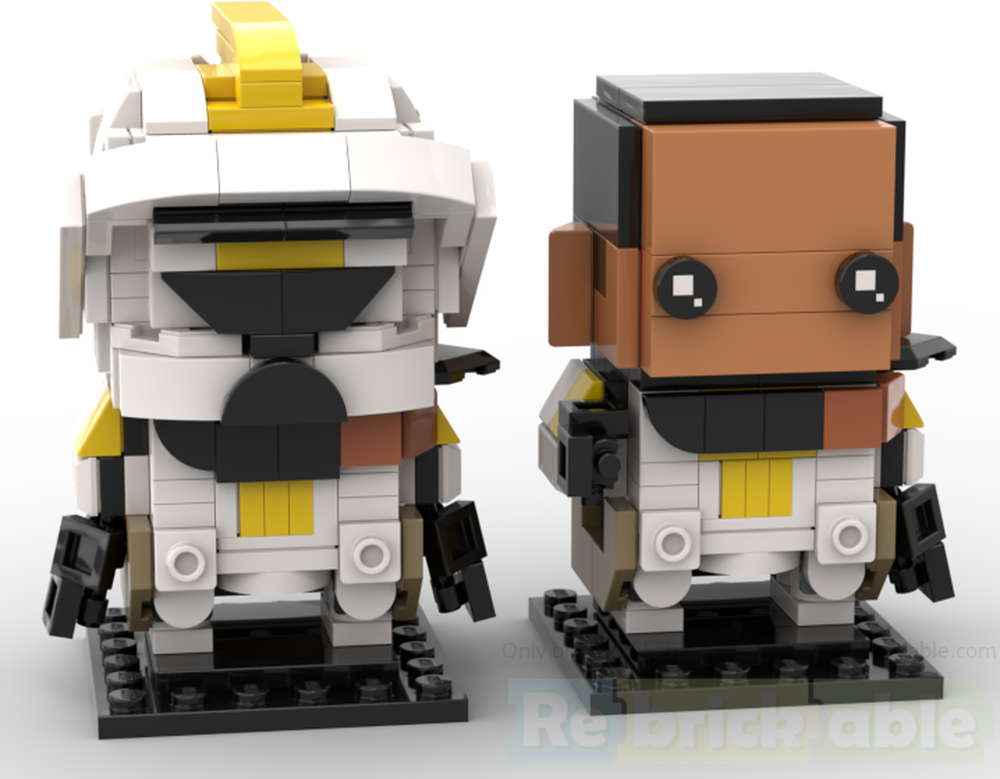 Lego Phase 1 Commander Bly Brickheadz