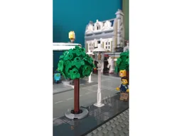 Lamp post & Tree