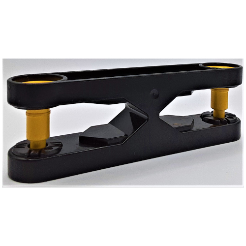 Lego Duplo Toolo Arm 2 x 6 with Triangular Screw at Both Ends / Black