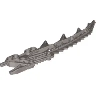 Large Figure Weapon Blade, Air Saber (Toa Lewa) / Pearl Light Gray