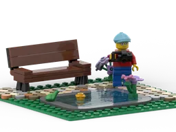 Modular park bench