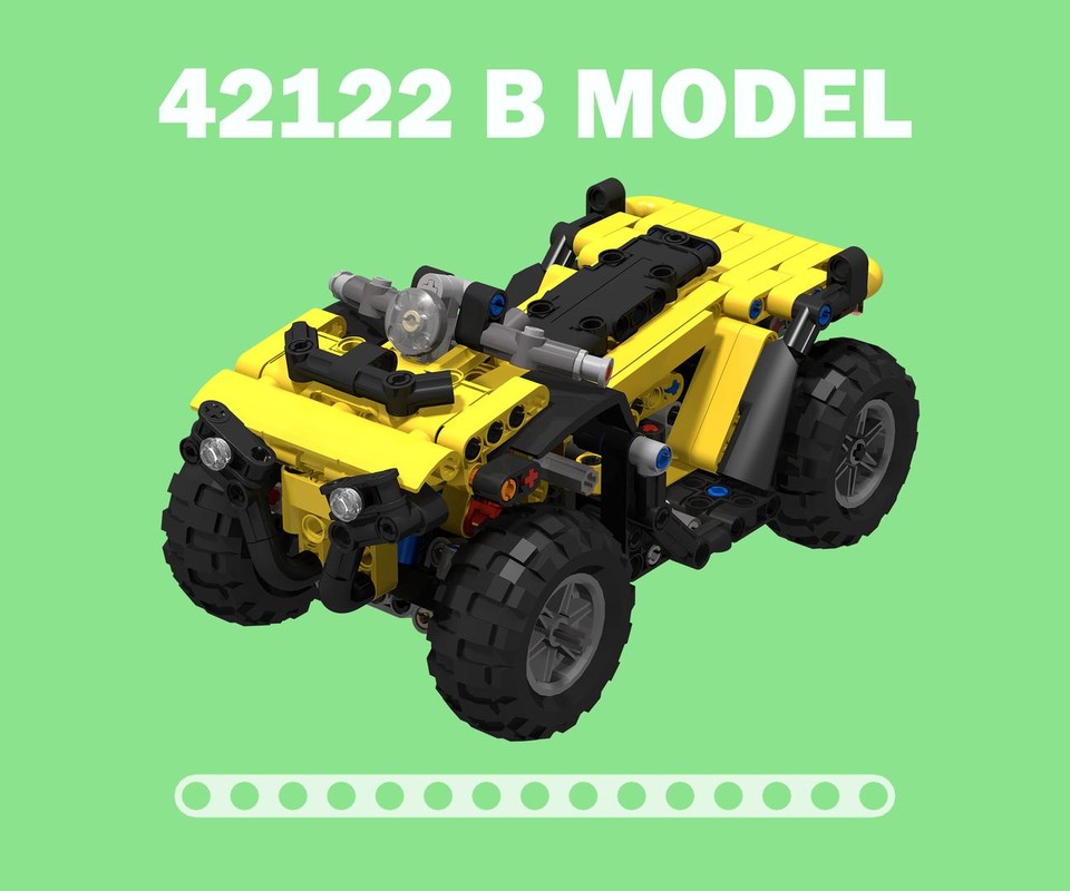 Lego 42122 B model-Quad bike