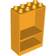 Duplo Cabinet 2 x 4 x 5 / Bright Light Orange
