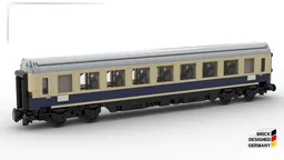 Rheinpfeil 1963 Passenger Car 1st Class with Compartments
