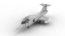 Lockheed F104 Starfigther (Minifig Scale 1:42)