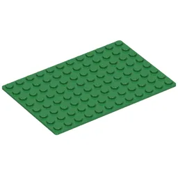 Baseplate 8 x 12 / Green